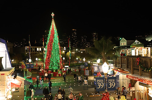 HapPIER Holidays: Photo courtesy of Pier 39