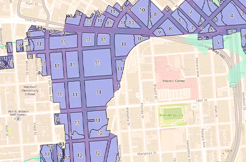 Newly added flood elevations.