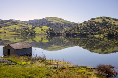 San Antonio Reservoir.