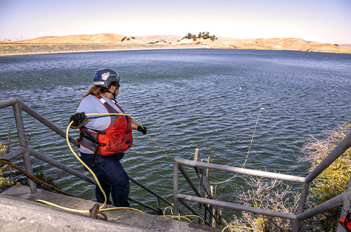 Using High-Tech Cameras to Get Up Close to Turner Dam