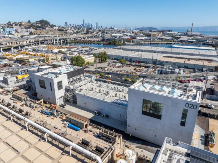 The New Headworks Facility after construction completed