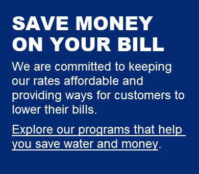 Save money on your bill