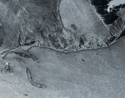 aerial photo of Candlestick Cove