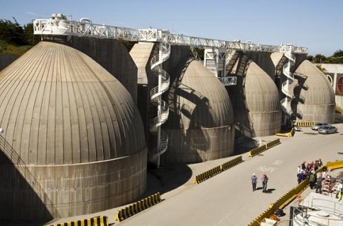 treatment plant egg digesters