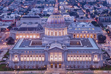 San Francisco City Hall at Night