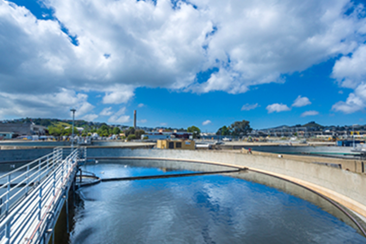 Secondary sedimentation tank