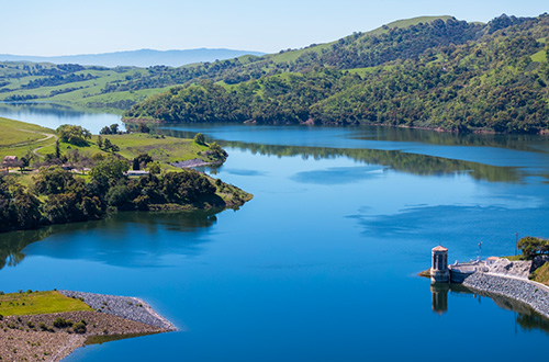 Calaveras Reservoir, East Bay (April 2024)