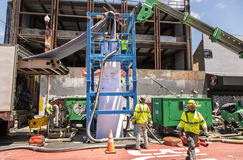 Trenchless construction in the Mission