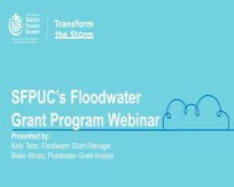 Floodwater Grant Fall 2024 Webinar PPT Title Slide