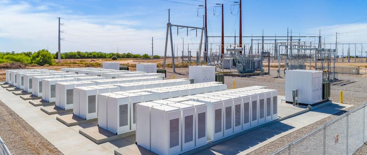 Battery energy storage system photo courtesy of NextEra Energy Resources