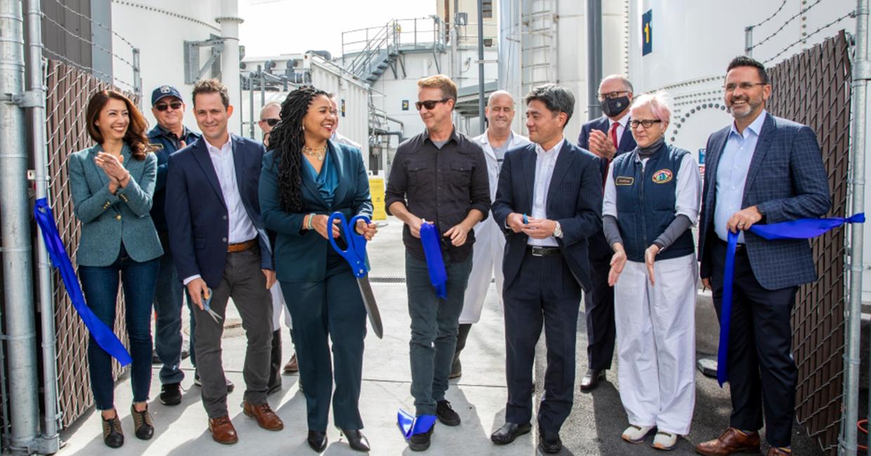 Ribbon Cutting at Anchor Brewing