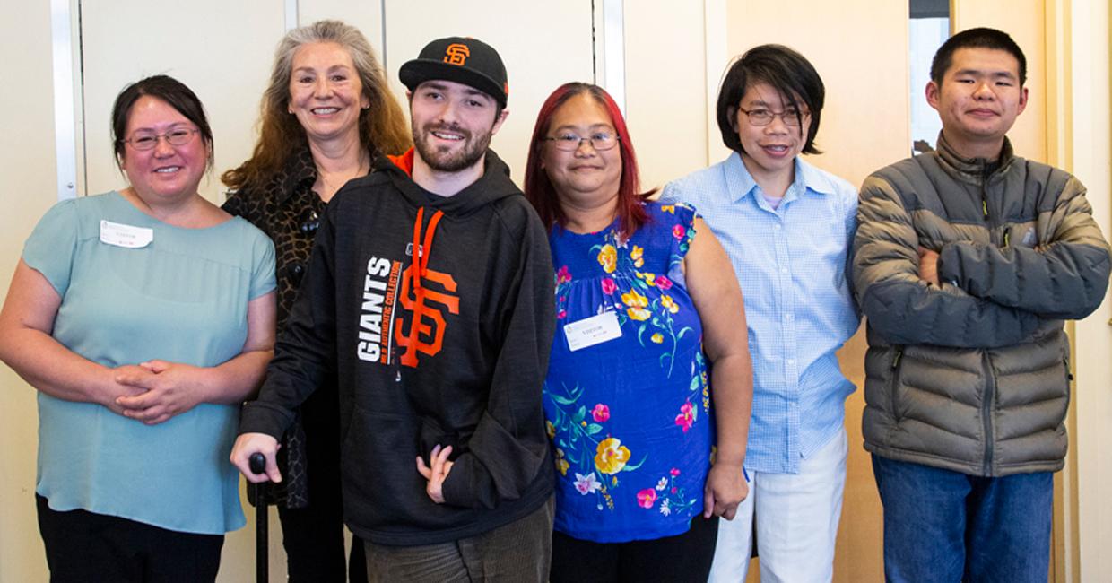 Six Graduates of the SFPUC Neurodiversity Program