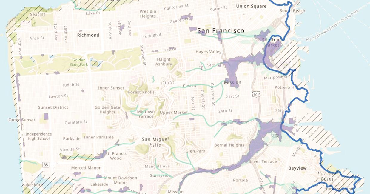 SFPUC Flood Map