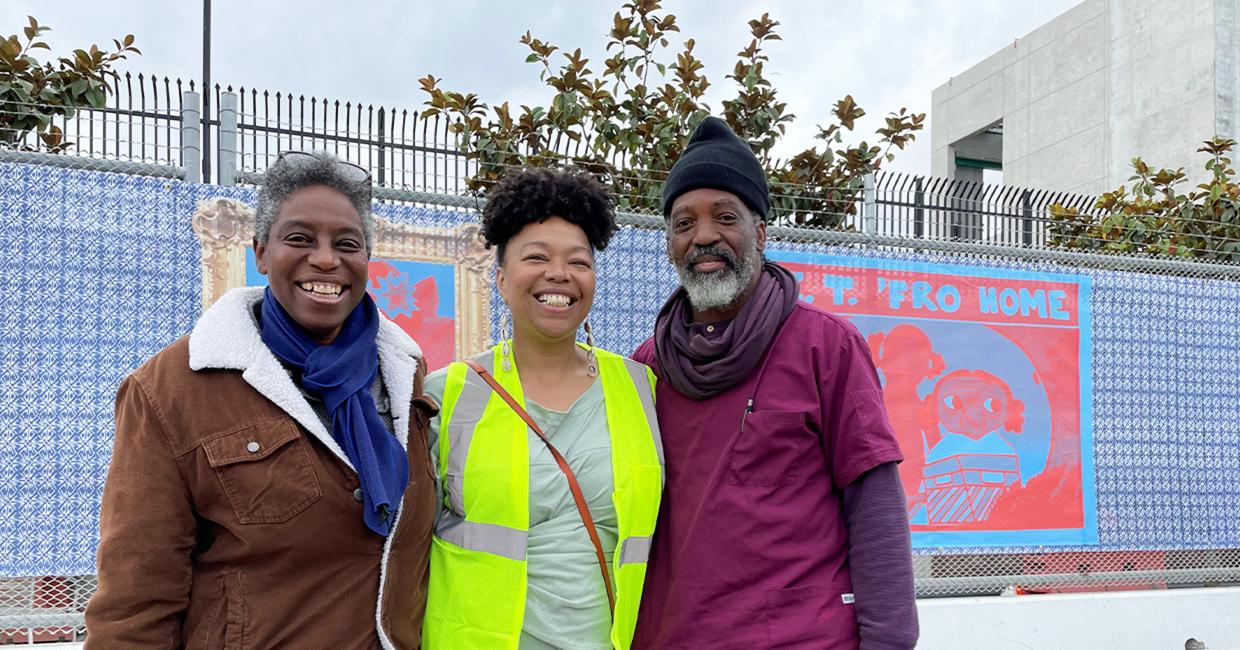 New Mural by Afatasi The Artist Showcases Her Community’s Experience, History, and Cultural Identity