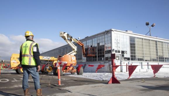 Construction at Southeast Wastewater Treatment Plant: Biosolids Facilities 