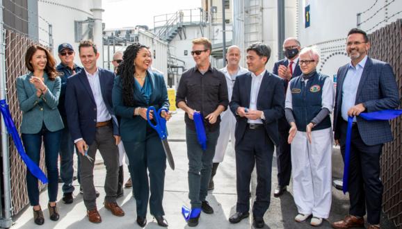 Ribbon Cutting at Anchor Brewing