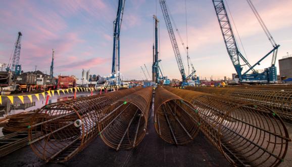 San Francisco sewer system improvement project.