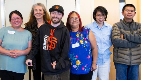 Six Graduates of the SFPUC Neurodiversity Program