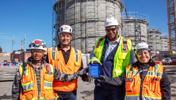 Biosolids Project Earns National Safety Award