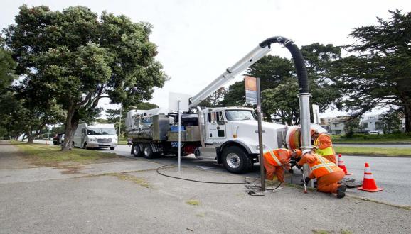 SFPUC Crews Prepare SF for Rain