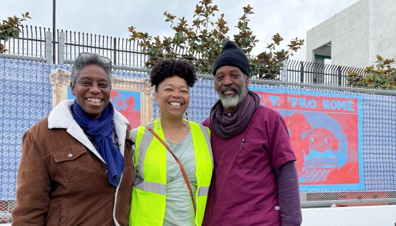 New Mural by Afatasi The Artist Showcases Her Community’s Experience, History, and Cultural Identity