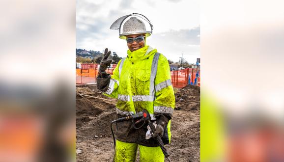 Deltrea Crayton, a laborer working for the firm MWH/Webcor