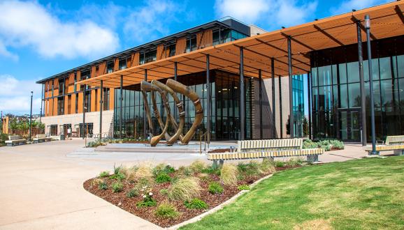 Exterior view of Southeast Community Center located in the Bayview