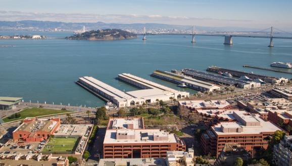 San Francisco waterfront and skyline