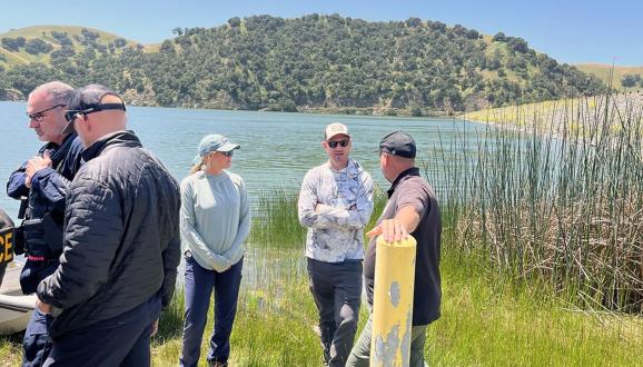 A Heroic Rescue on the San Antonio Reservoir