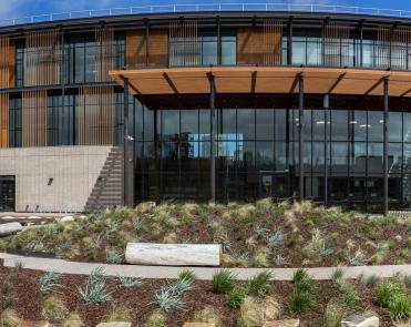 Panoramic View of Southeast Community Center.