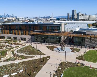 Aerial View of Southeast Community Center.